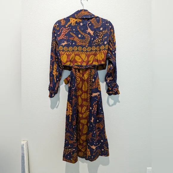 Farm Rio Animal Sky Navy Trench - Picture 7 of 7